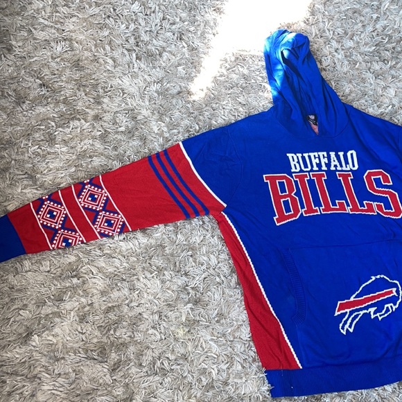 Exclusive Buffalo Bills Sweater Hoodie - Picture 2 of 7